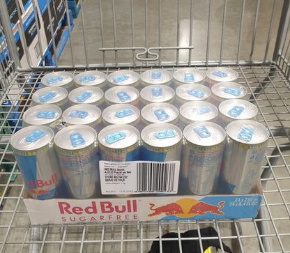 Red Bull Sugar Free Energy Drink - 24 x 250ml