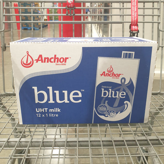 Anchor UHT Blue Milk - Bulk Buy  Front Box Image Boxed Gifts Co. NZ 