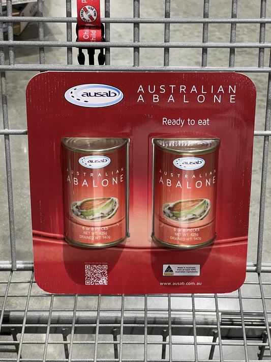 Ausab Australian Abalone, 2 x 425g