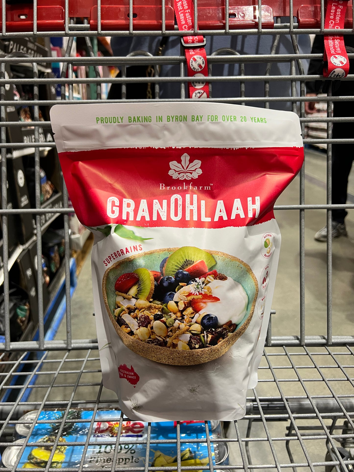 Brookfarm Supergains Granohlaah/Cranberries & Tart Cherries, 1.3kg