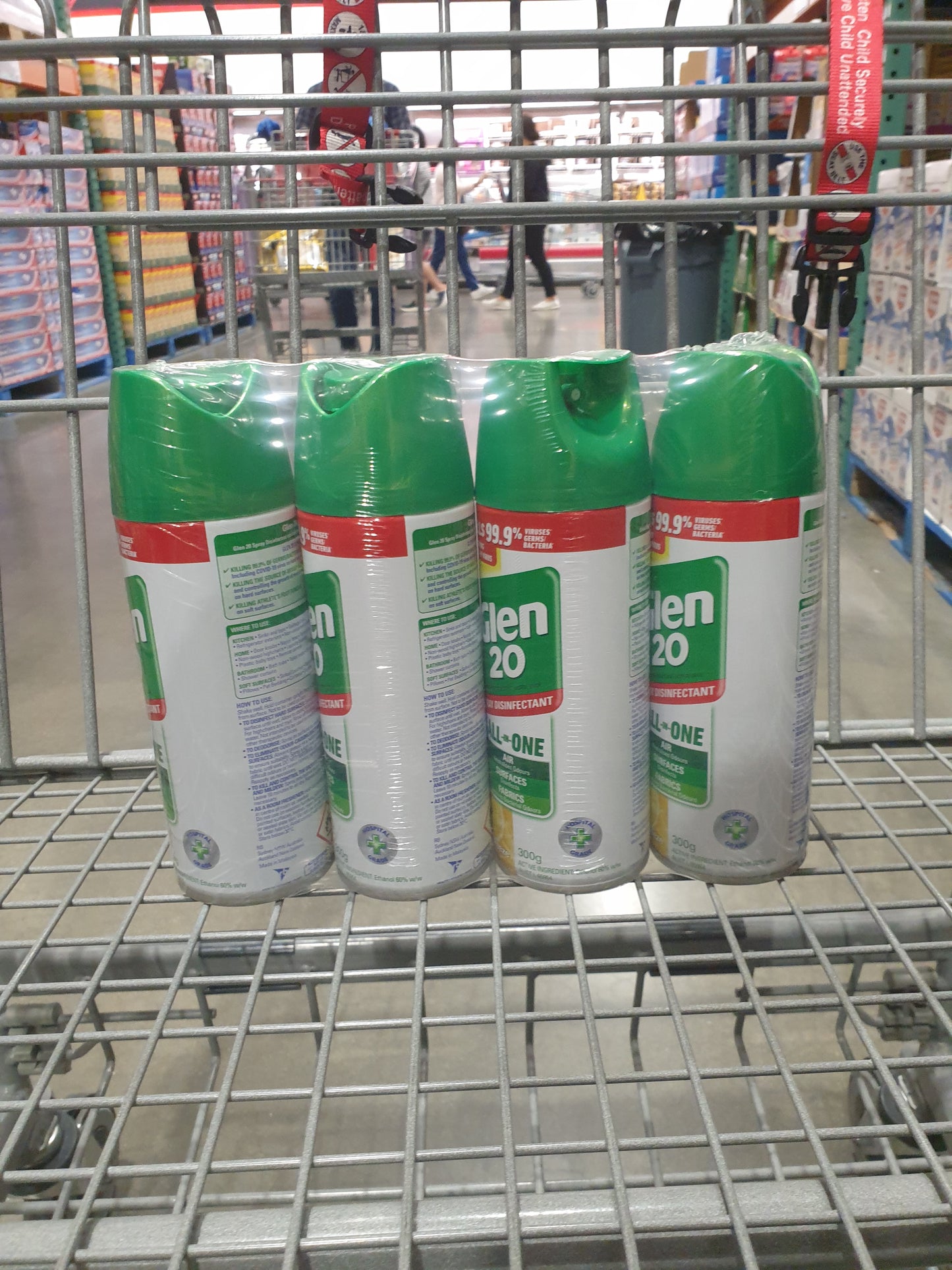 Dettol Glen 20 All-in-One Disinfectant Spray - 4 x 300g