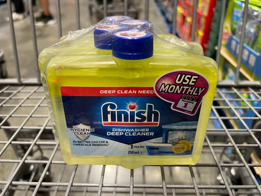 Finish Dishwasher Deep Cleaner - 4 x 250ml