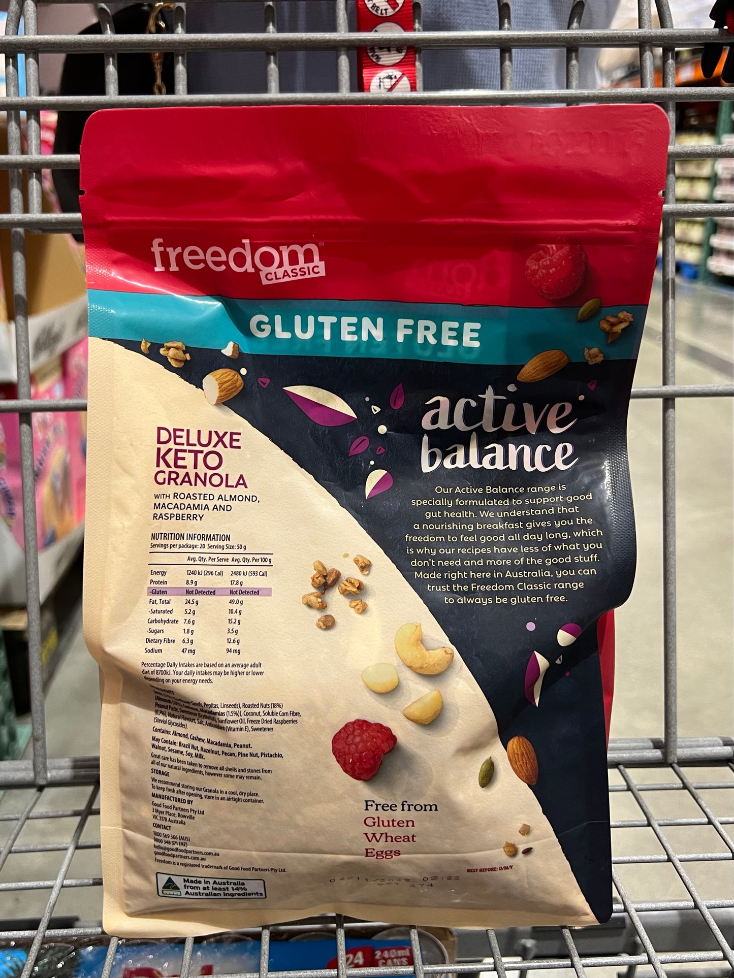 Freedom Classic Deluxe Keto Granola, 1kg