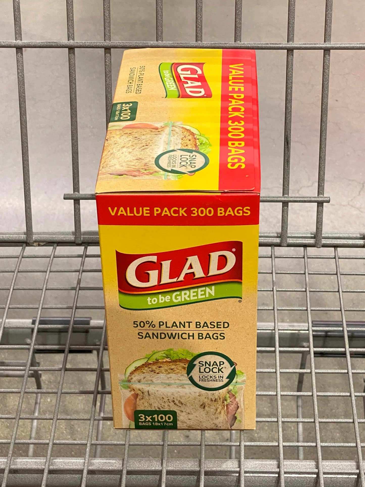 Glad To Be Green Sandwich Bags - 300 bags