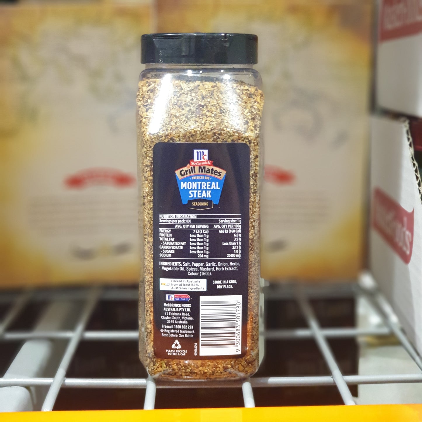 McCormick Montreal Steak Seasoning, 800g