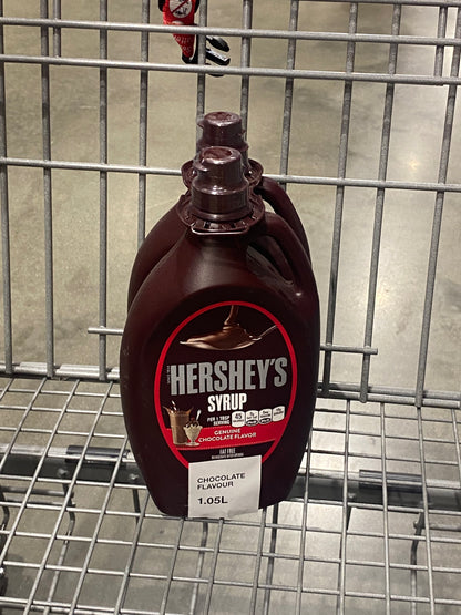 Hershey's Chocolate Flavoured Syrup - 2 x 1.05L