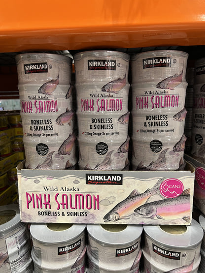 Kirkland Signature Wild Alaska Pink Salmon, 6 x 170g