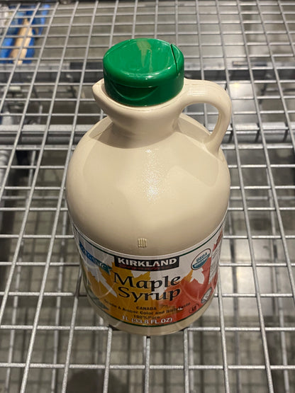 Kirkland Signature Organic Maple Syrup, 1L