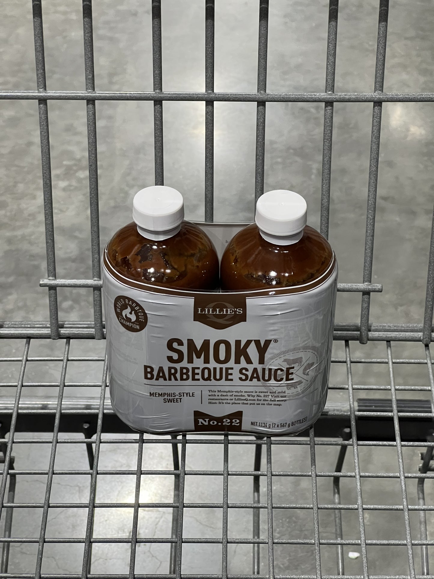 Lillie's Q Smoky Barbeque Sauce, 2 x 567g