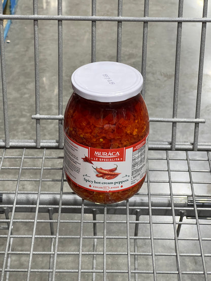 Muraca Spicy Hot Peppers, 950g