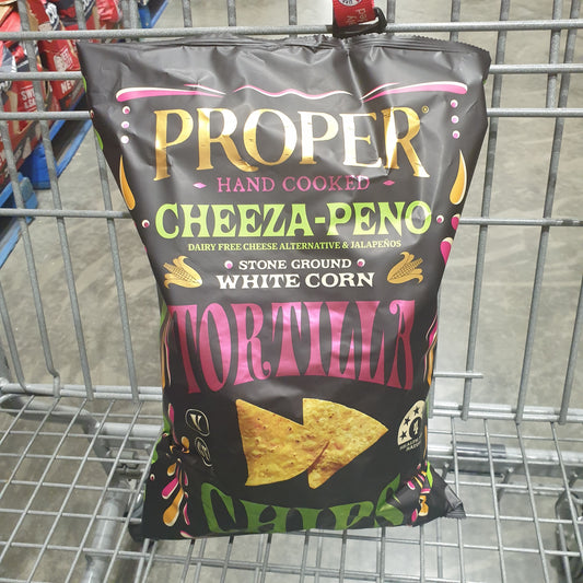 Proper Crisps Tortilla Cheeza Peno - 450g