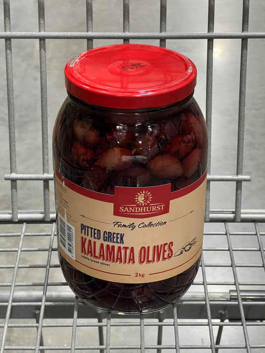 Sandhurst Fine Foods Pitted Kalamata Olives, 2kg