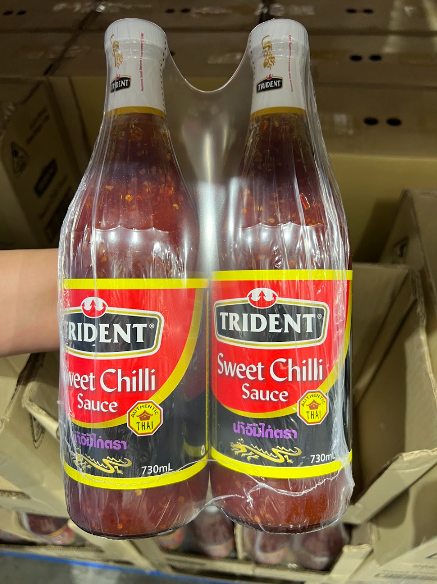 Trident Sweet Chilli Sauce, 2 x 730ml