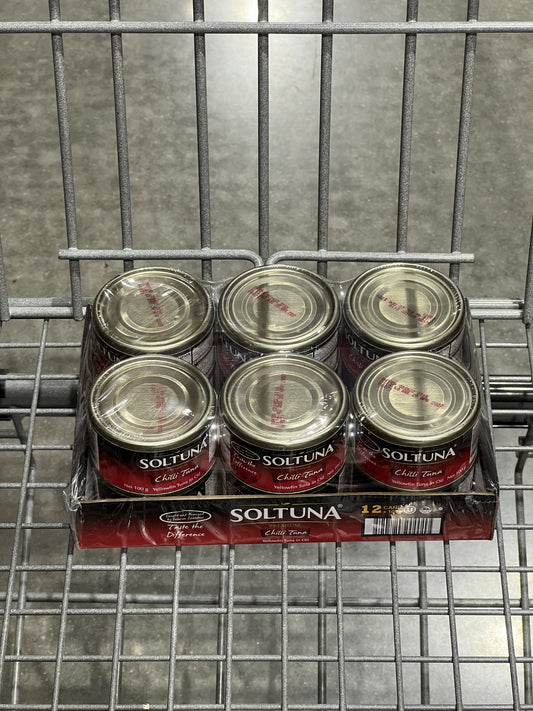 Soltuna Chilli Tuna, 12 x 100g