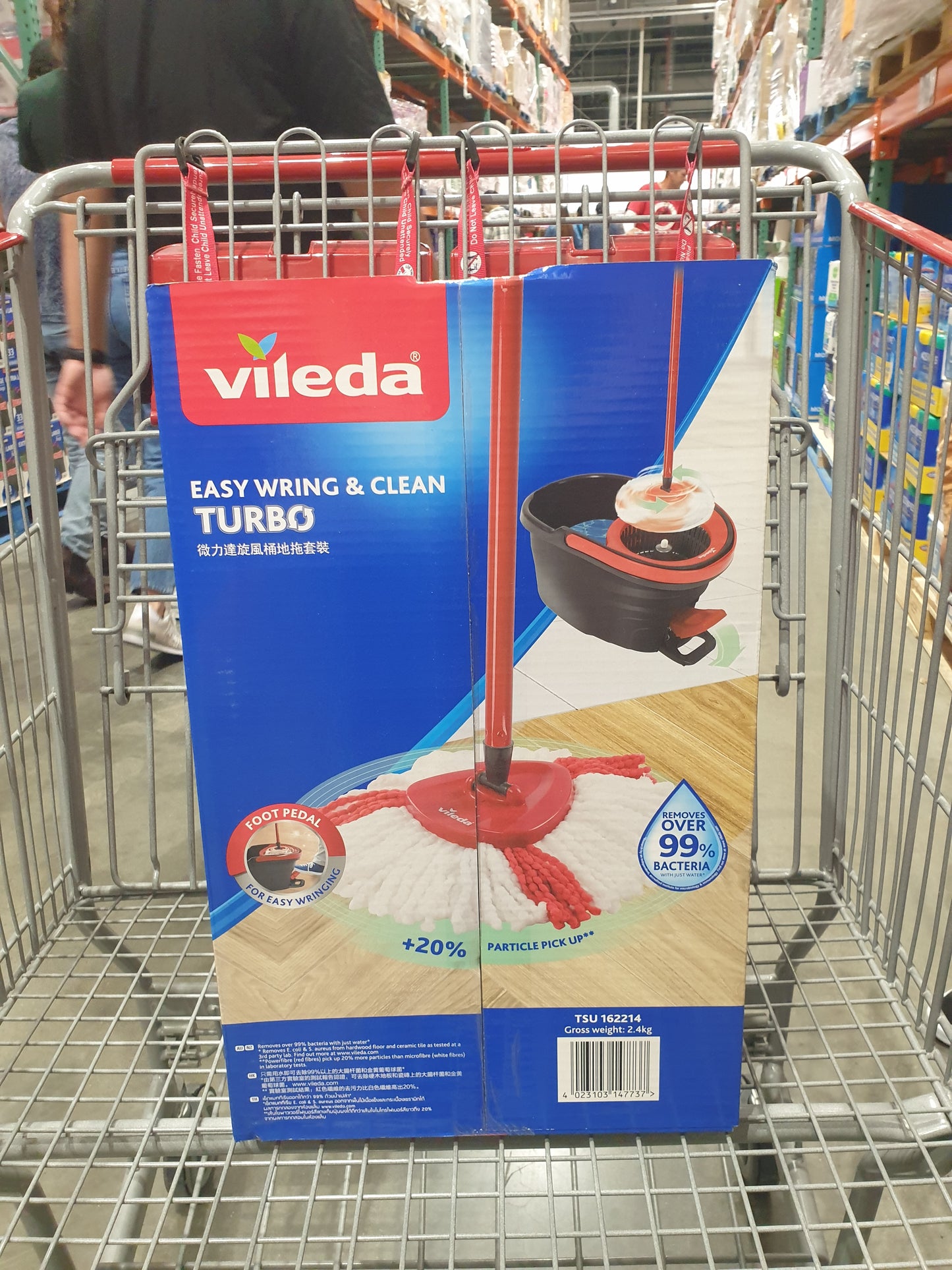 Vileda Easy Wring and Spin Mop & Bucket Set