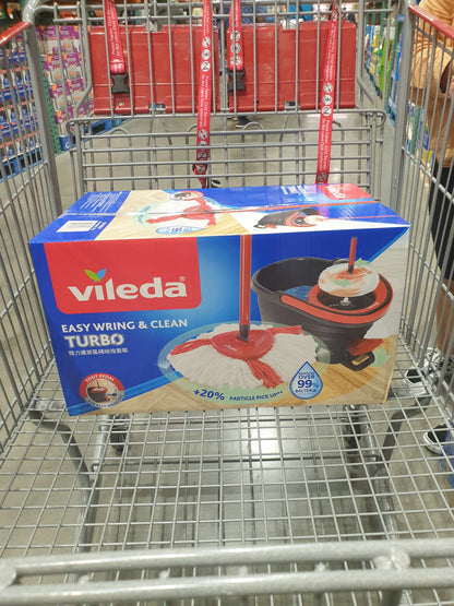 Vileda Easy Wring and Spin Mop & Bucket Set